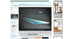 Desktop Screenshot of glassshelf.co.uk
